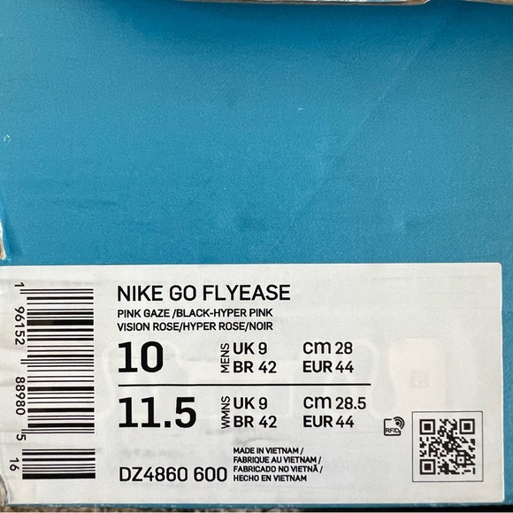 ✔️New✔️ NIKE Go Flyease Pink Glaze - Picture 10 of 12